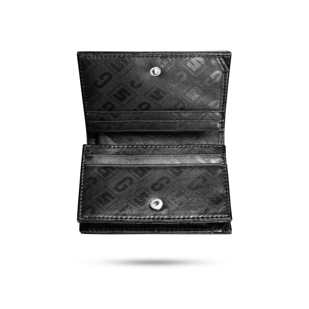 Ví Gập Đôi Nữ Da In SAIGON SWAGGER® Eclipse Fold Wallet