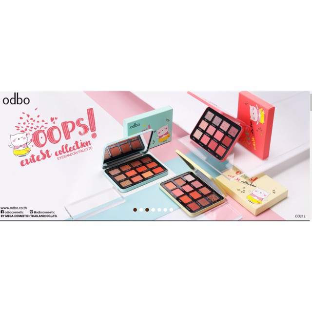 [bán sỉ] Phấn mắt Odbo Oops siêu cutes