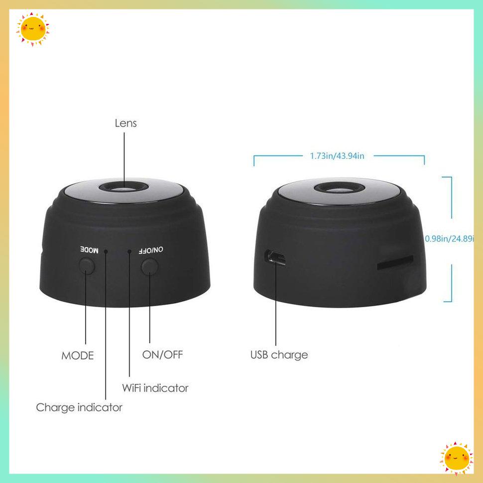【SUN-3C】A9 Camera không dây 720P IP WiFi Camera có điều khiển ứng dụng | BigBuy360 - bigbuy360.vn