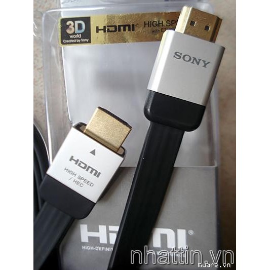 Cáp HDMI 2m SONY box mạ vàng Cable