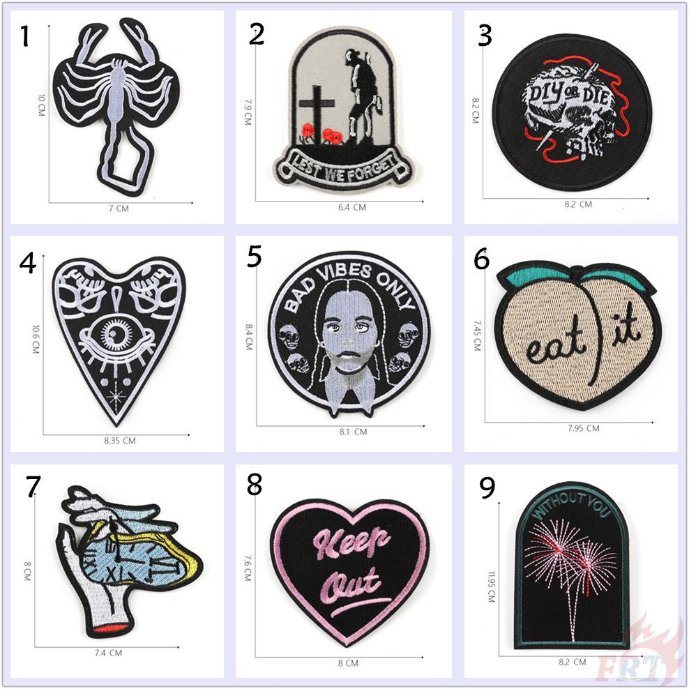 ☸ VSCO Patch ☸ 1Pc Original Style Patch Diy Sew On Iron On Clothes Badges Patch