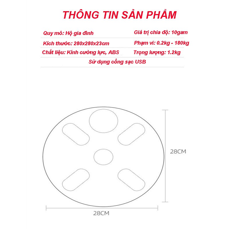 CÂN ĐIỆN TỬ SỨC KHỎE KẾT NỐI BLUETOOTH  phân tích số đo cơ thể, kiểm soát chế độ ăn uống, hoạt động cơ thể - 1644SP