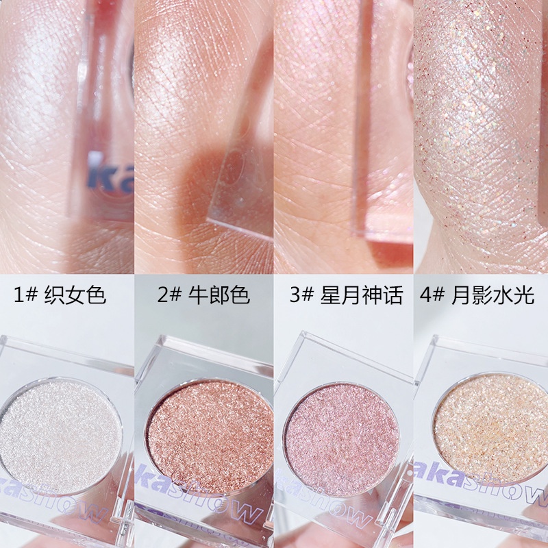 Phấn Mắt Tông Đất Lấp Lánh Lâu Trôi Không Thấm Nước