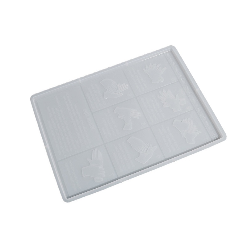 Khuôn Silicone Tạo Hình Biển Hiệu Cho Bàn DIY