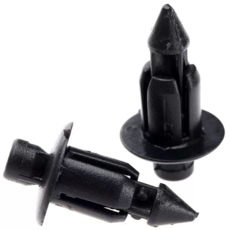 Bộ 100 cái chốt bấm dàn áo loại 6mm cho xe máy