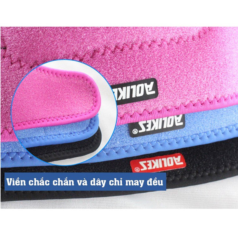 Băng Bảo Vệ Khuỷu Tay Chính Hãng  Aolikes Có Đệm Mút( 1 Đôi)