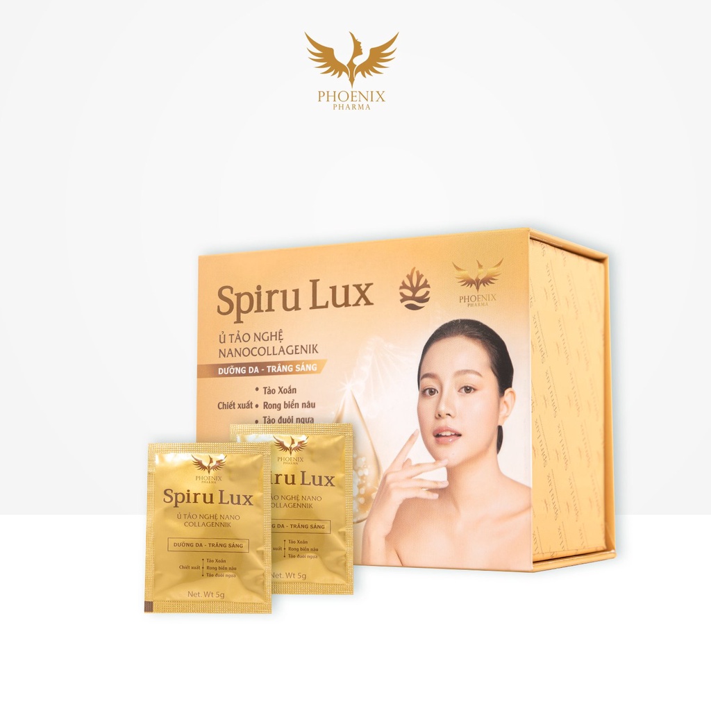 Gói lẻ Mặt nạ trắng da cấp ẩm Phoenix Pharma cho da dầu mụn, giúp se khít lỗ chân lông gói x 5g