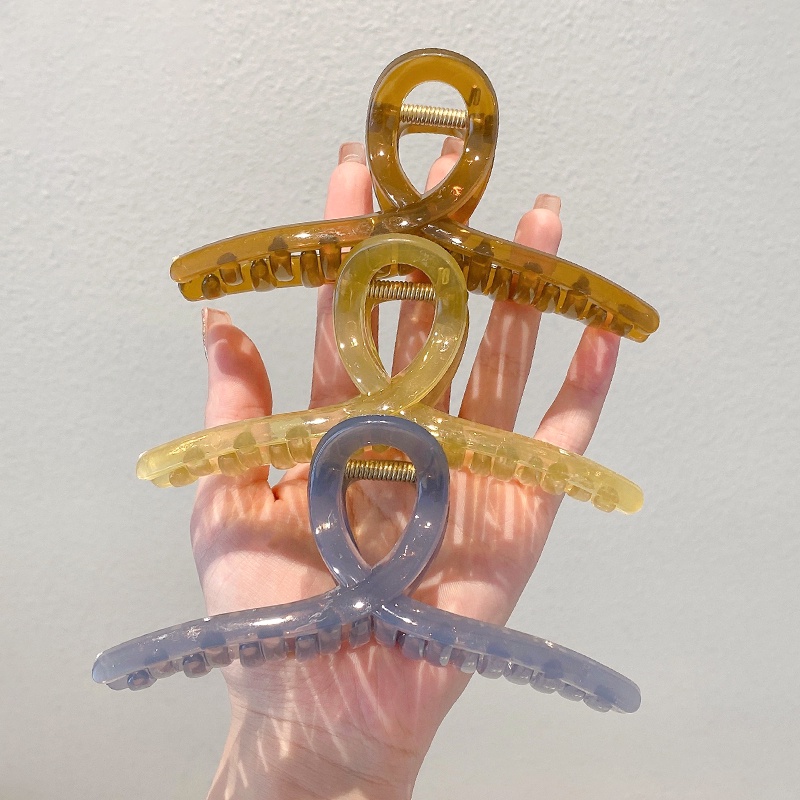 Kẹp Tóc Hình Cá Mập Thiết Kế Mới Thời Trang Theo Phong Cách Hàn Quốc Dành Cho Nữ