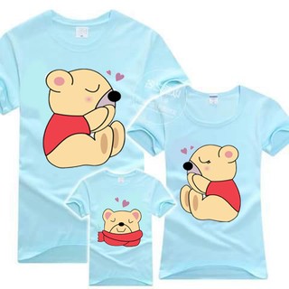 Combo 4 Áo Gia Đình Gấu