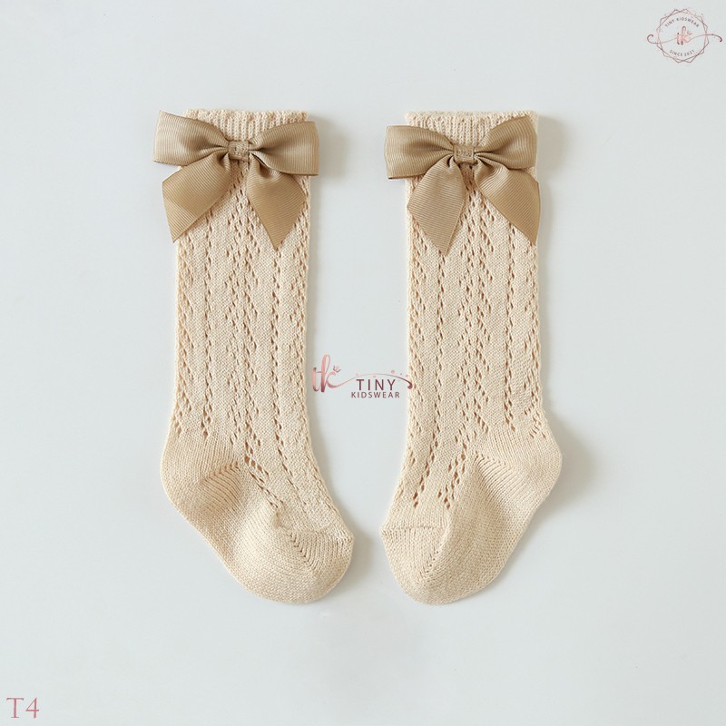 Tất Cho Bé Gái, Vớ Công Chúa Cho Bé Loại Dưới Đầu Gối Size Từ 0-5 tuổi [T4]