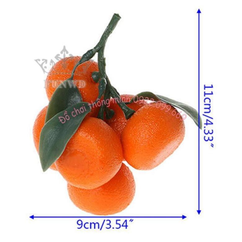 Chùm quất giả, quýt giả - Trái Cây Giả Dùng Trang Trí Nhà Cửa