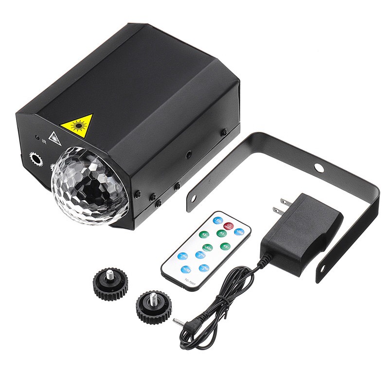 Đèn Laser ánh sáng cảm biến âm thanh cực nhạy - Sử dụng cho phòng Karaoke,Sân khấu