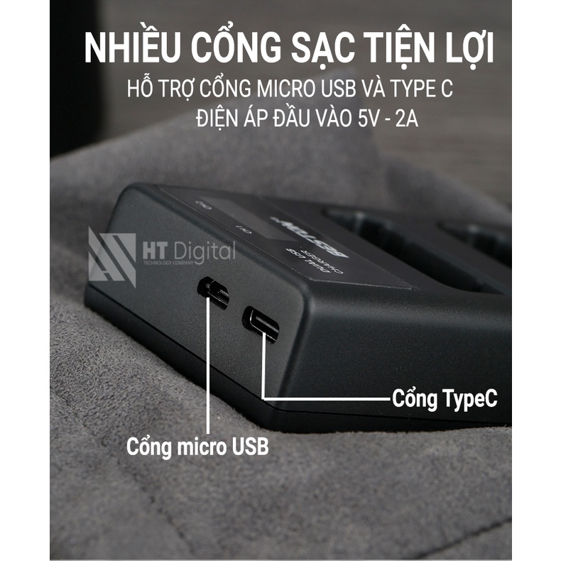 Pin Sạc Máy Ảnh Canon LP-E8 1800mAh Beston cho Canon 550D 600D 650D 700D