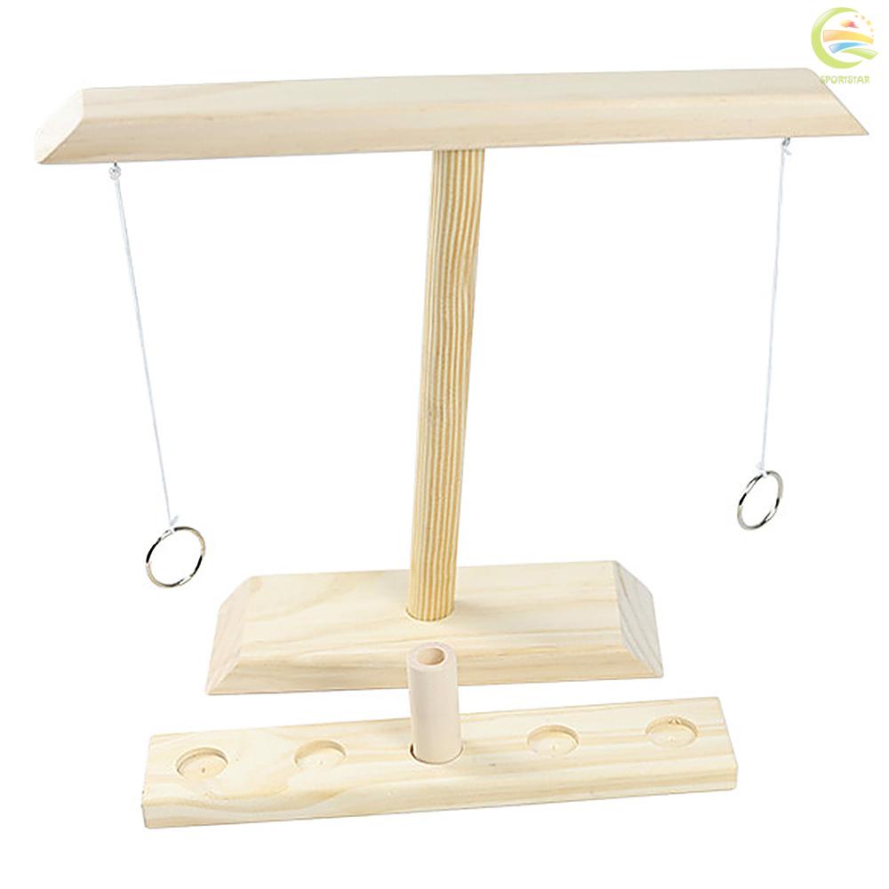 Bộ Trò Chơi Vòng Gỗ Cầm Tay Cho Người Lớn Và Trẻ Em | BigBuy360 - bigbuy360.vn