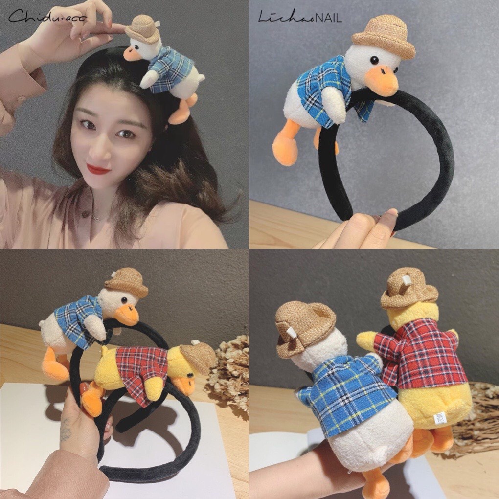 Băng đô cài tóc hình thú dễ thương, bờm tóc rửa mặt, phụ kiện tóc - Lala Accessories