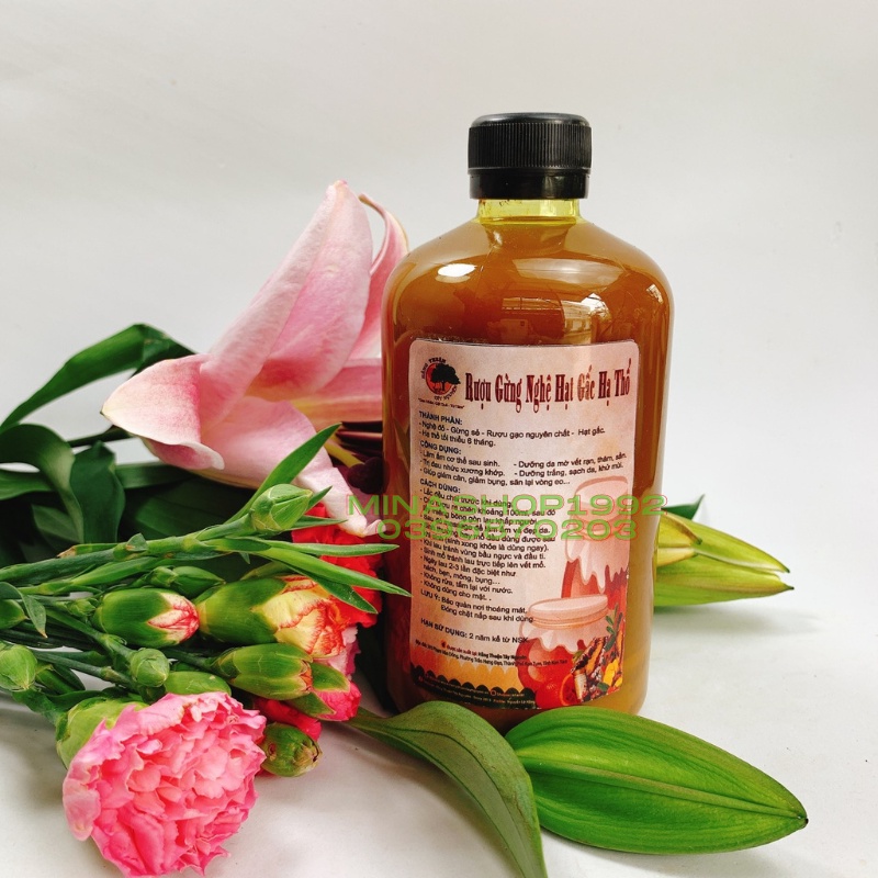 CỐT GỪNG NGHỆ HẠT GẤC HẠ THỔ - Lấy Lại Thanh Xuân Cho mẹ Bầu Sau Sinh