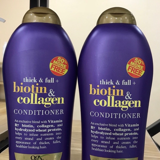dầu gội collagen biotin tím