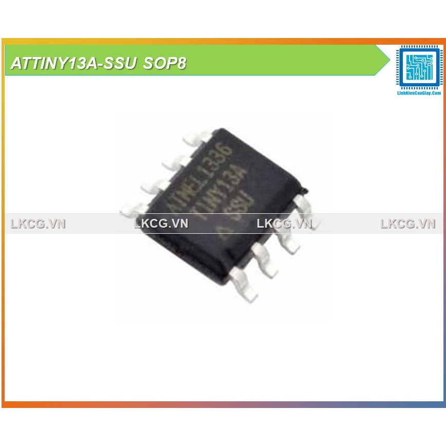 ATTINY 13A-SSU SOP8 linh kiện