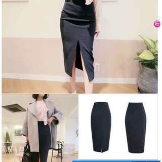 Chân Váy Bút Chì Xẻ Trước