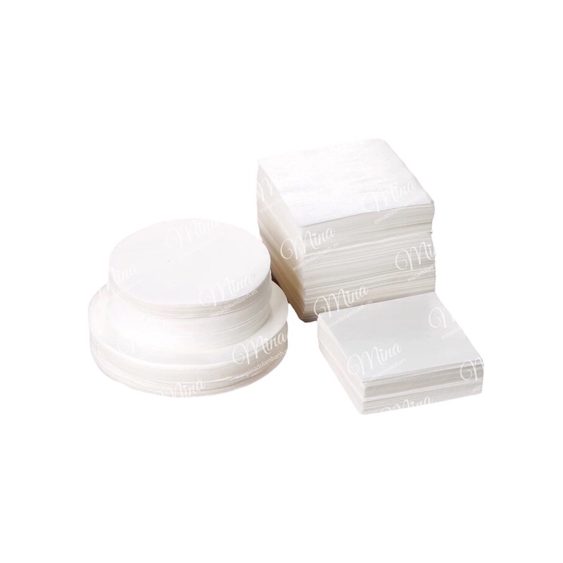 Giấy Nến lót Bánh Bao chống dính (tập ~500c)