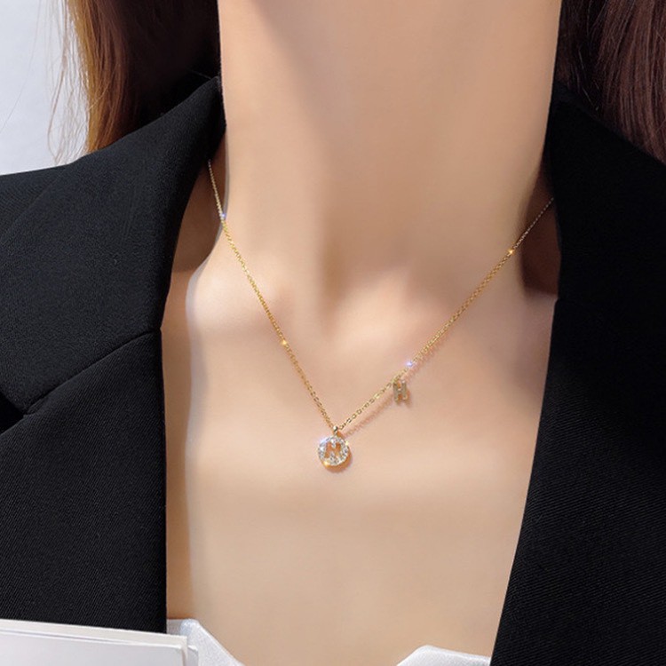 Dây chuyền vòng cổ Lolita màu vàng siêu sang chảnh hot nhất 2021 [V133]