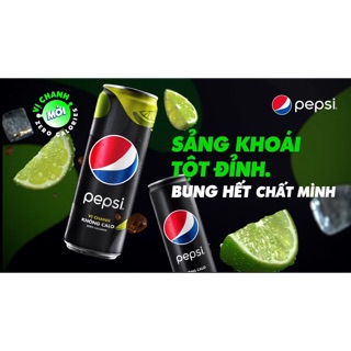 Pepsi Vị Chanh KHÔNG CALO Sảng Khoái Tột Đỉnh Bung Hết Chất Mình
