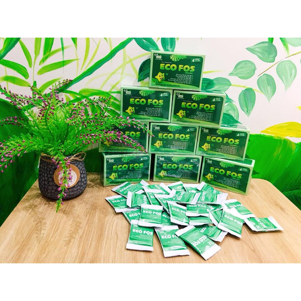 Chất Xơ ECO FOS⚡️Xơ Hoà Tan ⚡Hỗ Trợ Trợ Táo Bón Hiệu Quả⚡Hộp 15 gói
