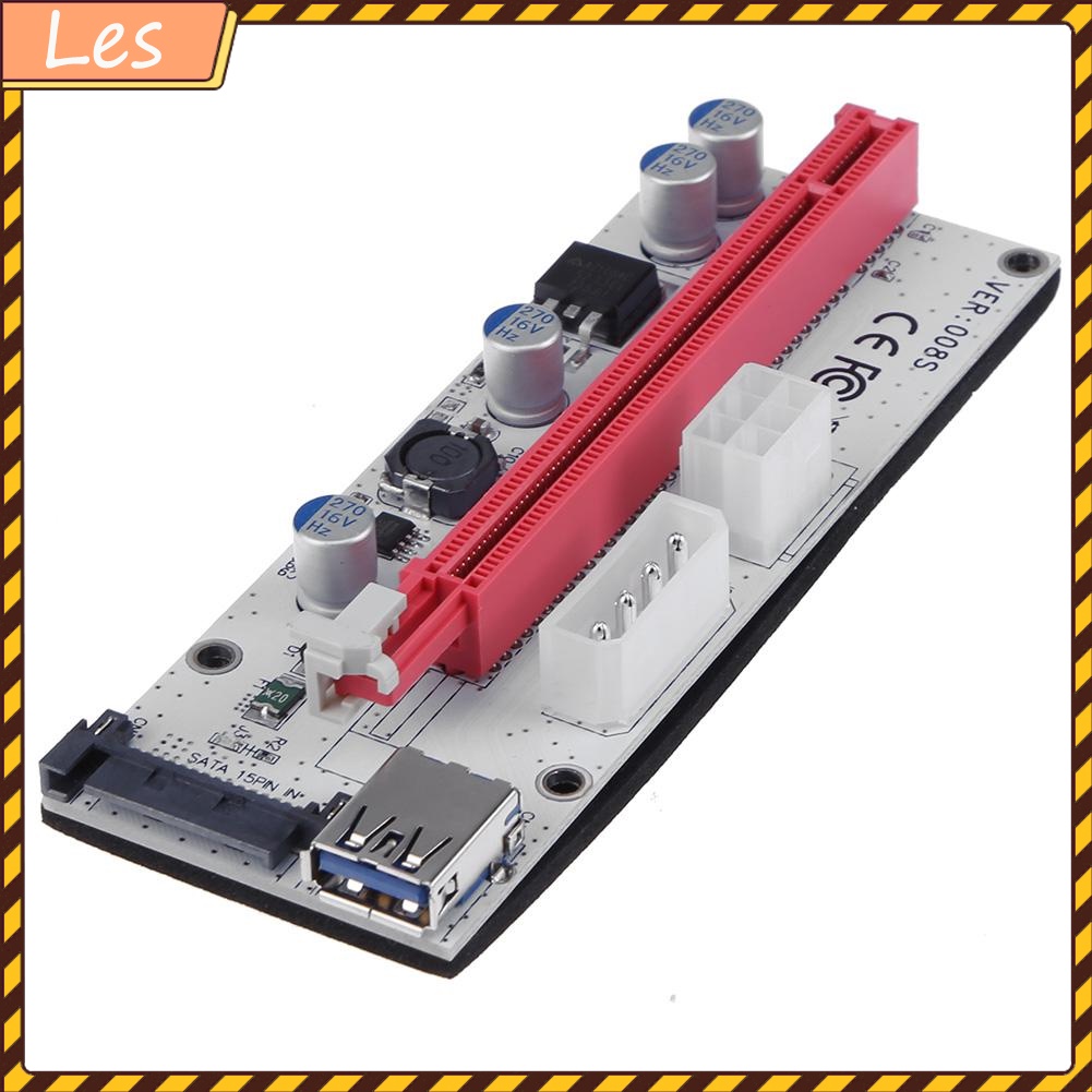 Bộ 3 cổng nguồn PCI-E 1x sang 16 thẻ đồ họa cho ETH BTC Mining | BigBuy360 - bigbuy360.vn