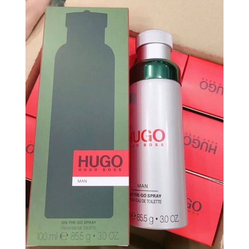 Nước hoa Hugo Boss Hugo Man On The Go Spray Fresh EDT 100ml