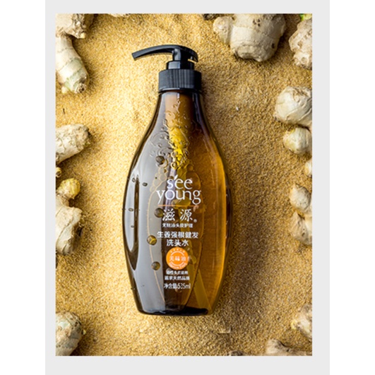 Dầu gội gừng See Young không chứa silicon sạch gàu, tóc bóng khoẻ