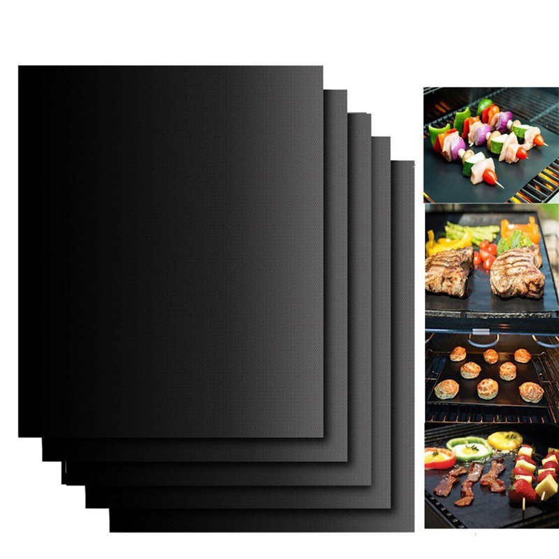 Thảm lót chống dính dùng làm đồ nướng BBQ và nướng bánh tái sử dụng được