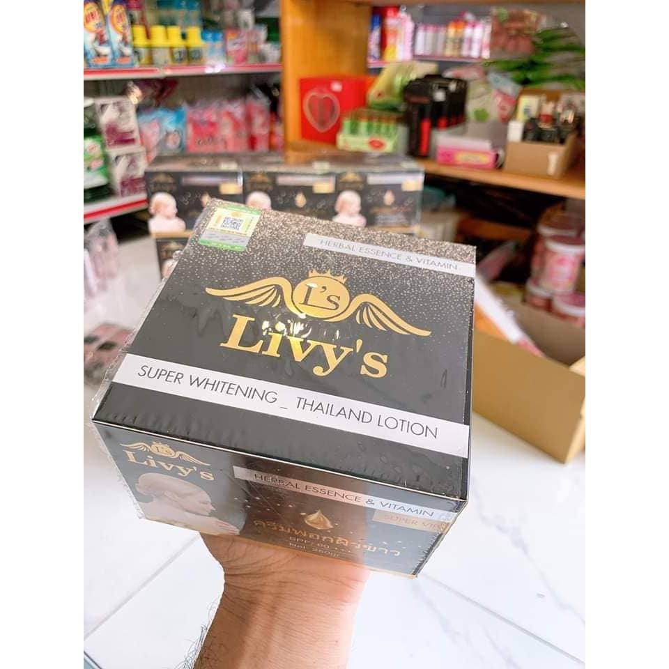 Kem body Livy's đen siêu trắng chống nắng Thái Lan | BigBuy360 - bigbuy360.vn