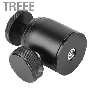 Treee K26 360° Rotatable Mini Tripod Monopod Panoramic Ball Head 1/4 Inch for Camera