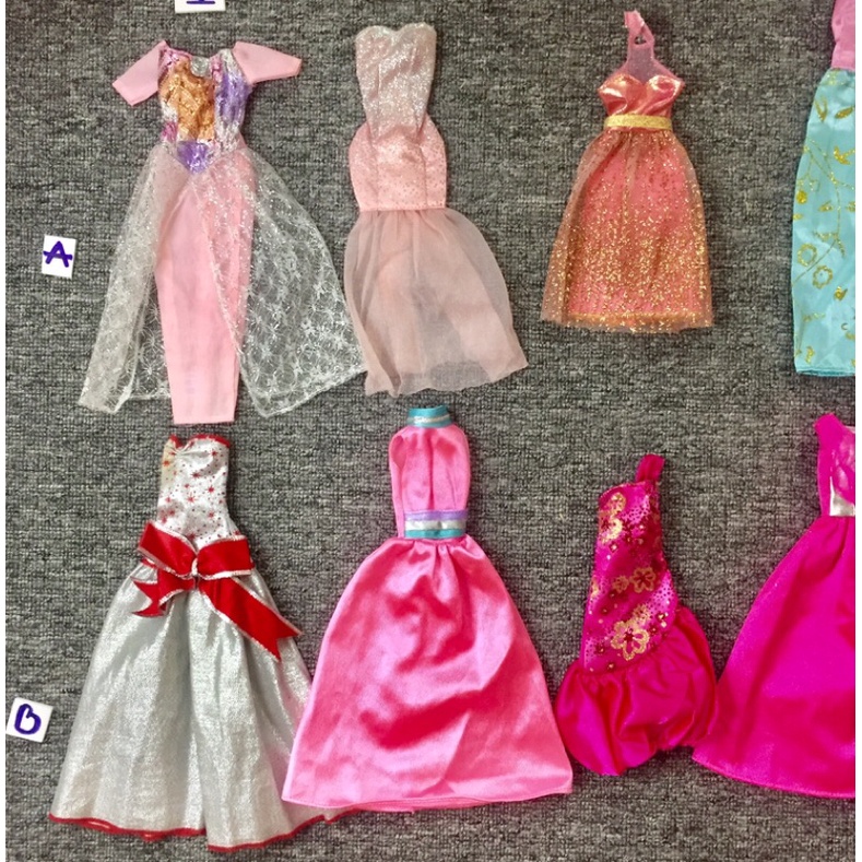 QAA5-ĐẦM CHO BÚP BÊ BARBIE