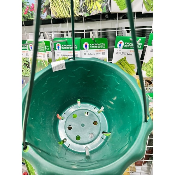 Chậu treo tai bèo Talopa cao cấp Kích Thước 26*13cm- kèm dây treo