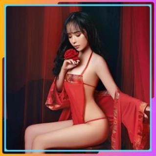 Áo yếm ngủ tân nương xuyên thấu, yếm đào thôn nữ sexy cosplay nóng bỏng, gợi tình | BigBuy360 - bigbuy360.vn