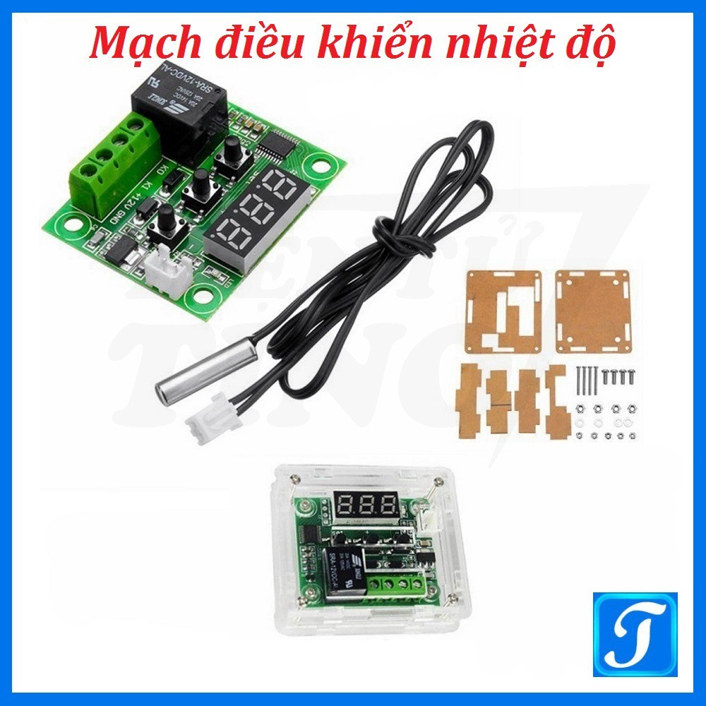 Mạch điều khiển Nhiệt Độ 12V XH-W1209 cảm biến nhiệt độ và điều khiển XH-W1209