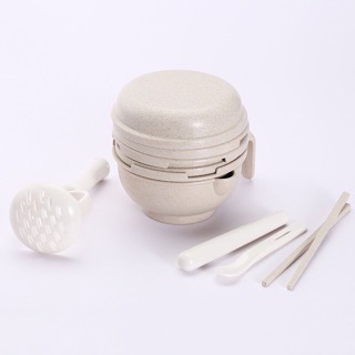 Bộ dụng cụ chế biến thức ăn dặm lúa mạch 9 món