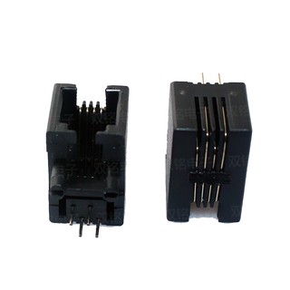 Đầu RJ11 âm hàn mạch 4P4C 5 con