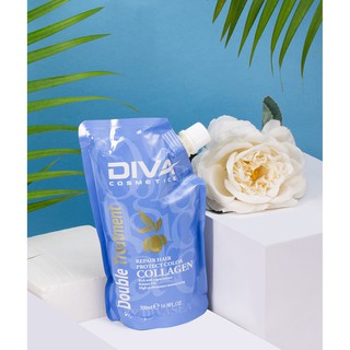 Hấp Ủ Tóc Collage Diva Siêu Mềm Mượt 500ml