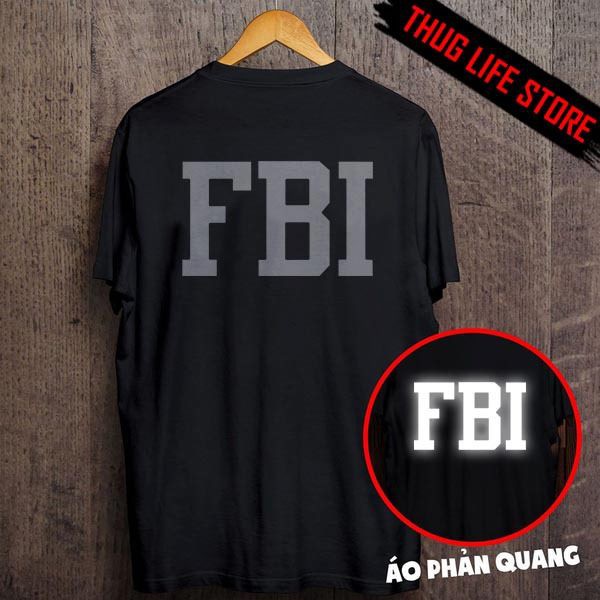 Áo phông phản quang một màu F.B.I áo thun nam nữ, form rộng tay lỡ chất Cotton freesize cho nam và nữ MODY