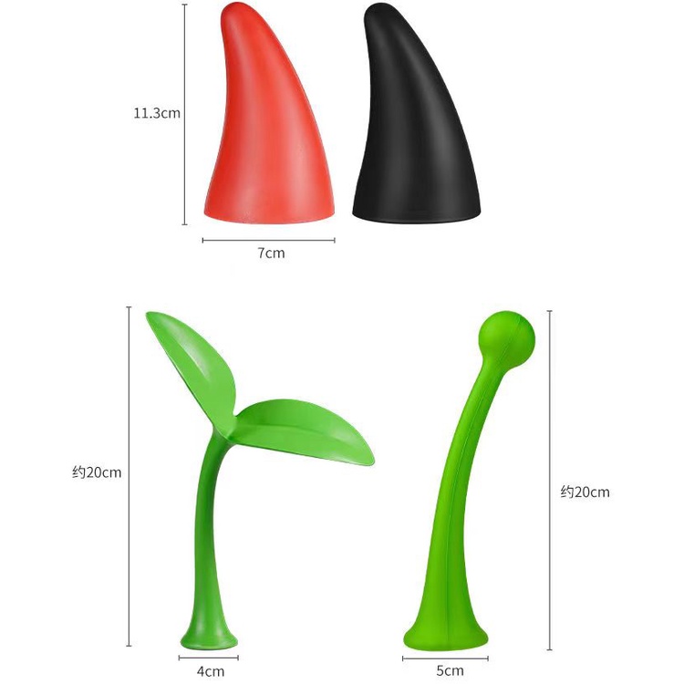 Miếng Dán Trang Trí Nóc Xe Hơi Hình Cây 3D Dễ Thương Chống Va Chạm