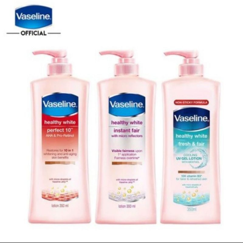 Vaseline sữa dưỡng thể làm trắng da 350ml