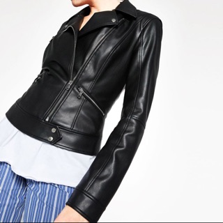 Áo da nữ zara xuất dư 