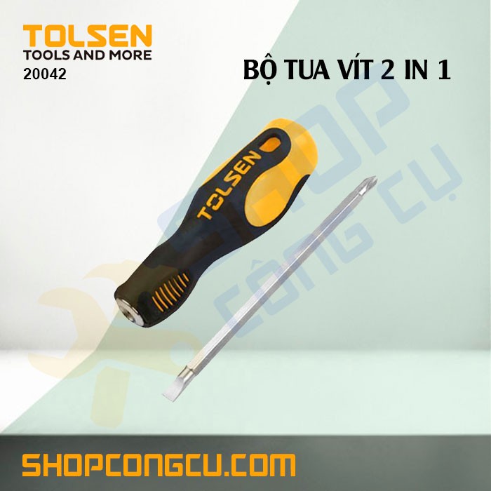 Bộ tua vít 2 trong 1 Tolsen 20042