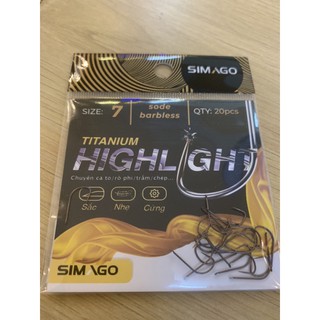 Lưỡi câu SiMaGo sobe barbless