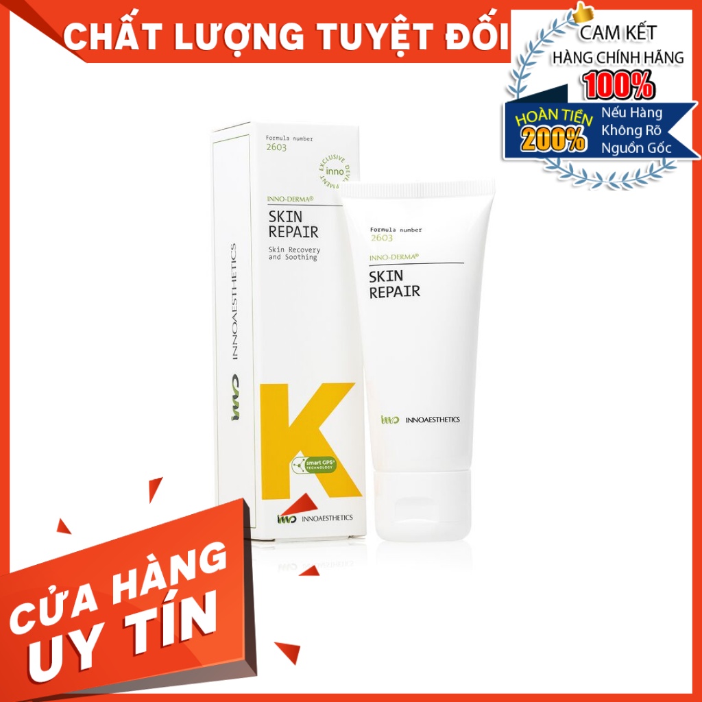 Kem Dưỡng Sửa Chữa Phục Hồi Da Khẩn Cấp Innoaesthetics Inno-Derma Skin Repair 60g