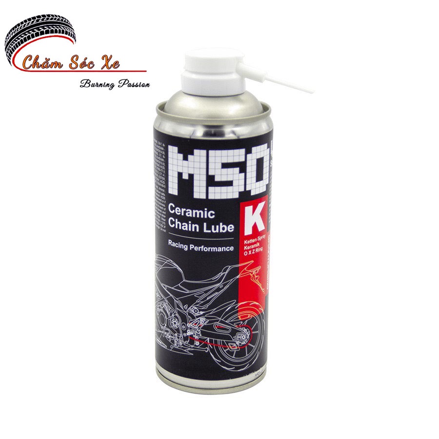 Dưỡng Sên Voltronic M50 Ceramic Chain Lube 400ML