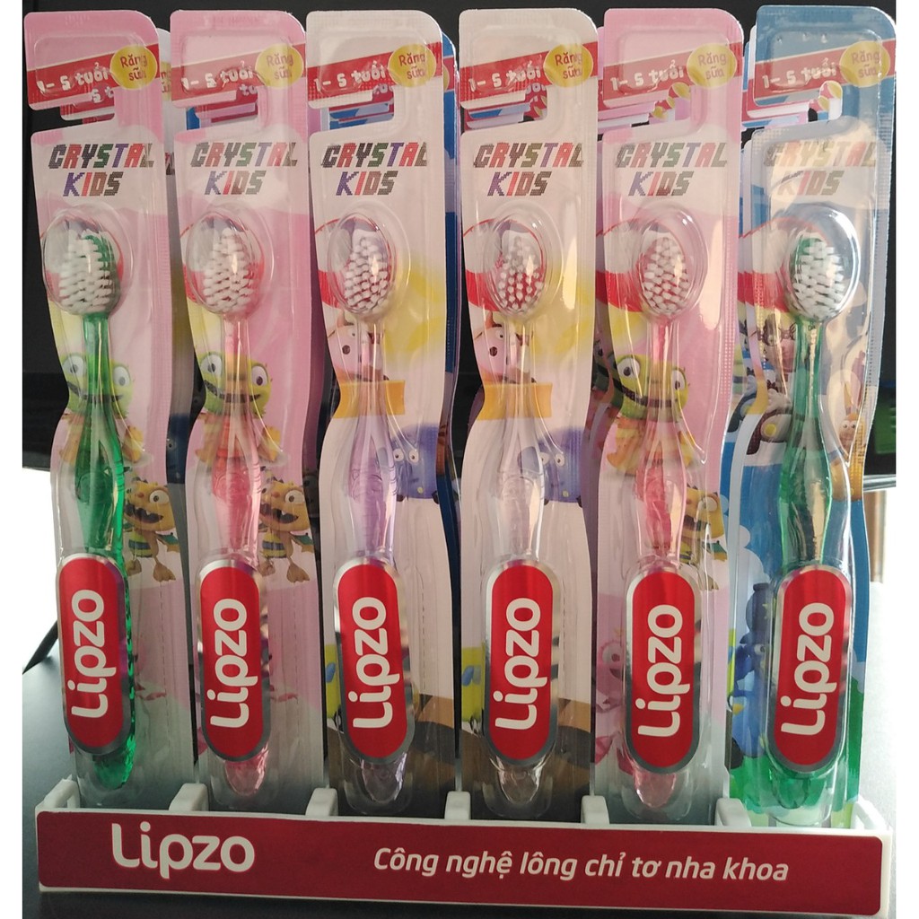 Bàn chải đánh răng Lipzo trẻ em
