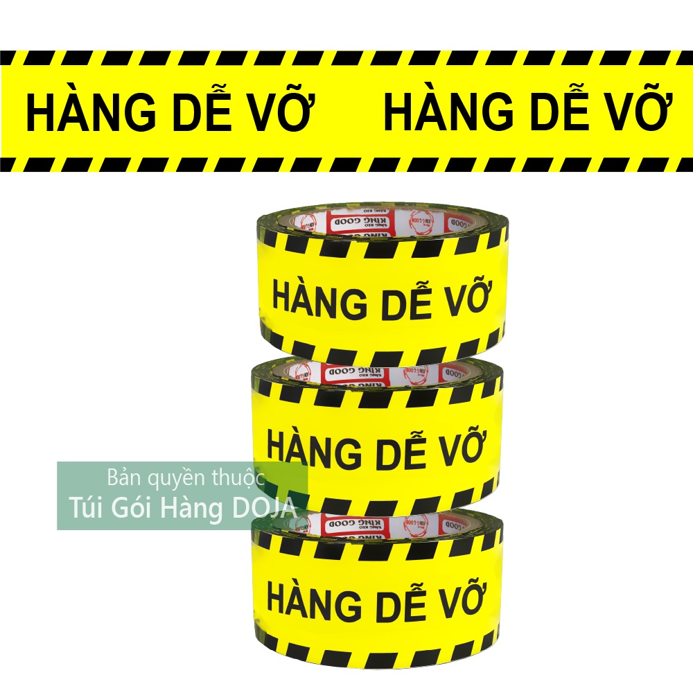 Combo 3 Cuộn Băng Keo Hàng Dễ Vỡ [GHN] 100y C3BK4M